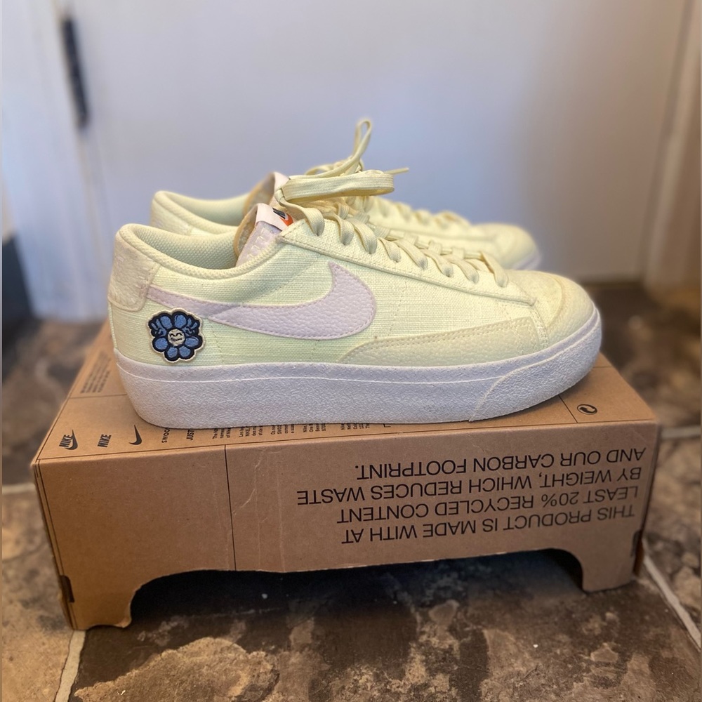 Nike platform blazers